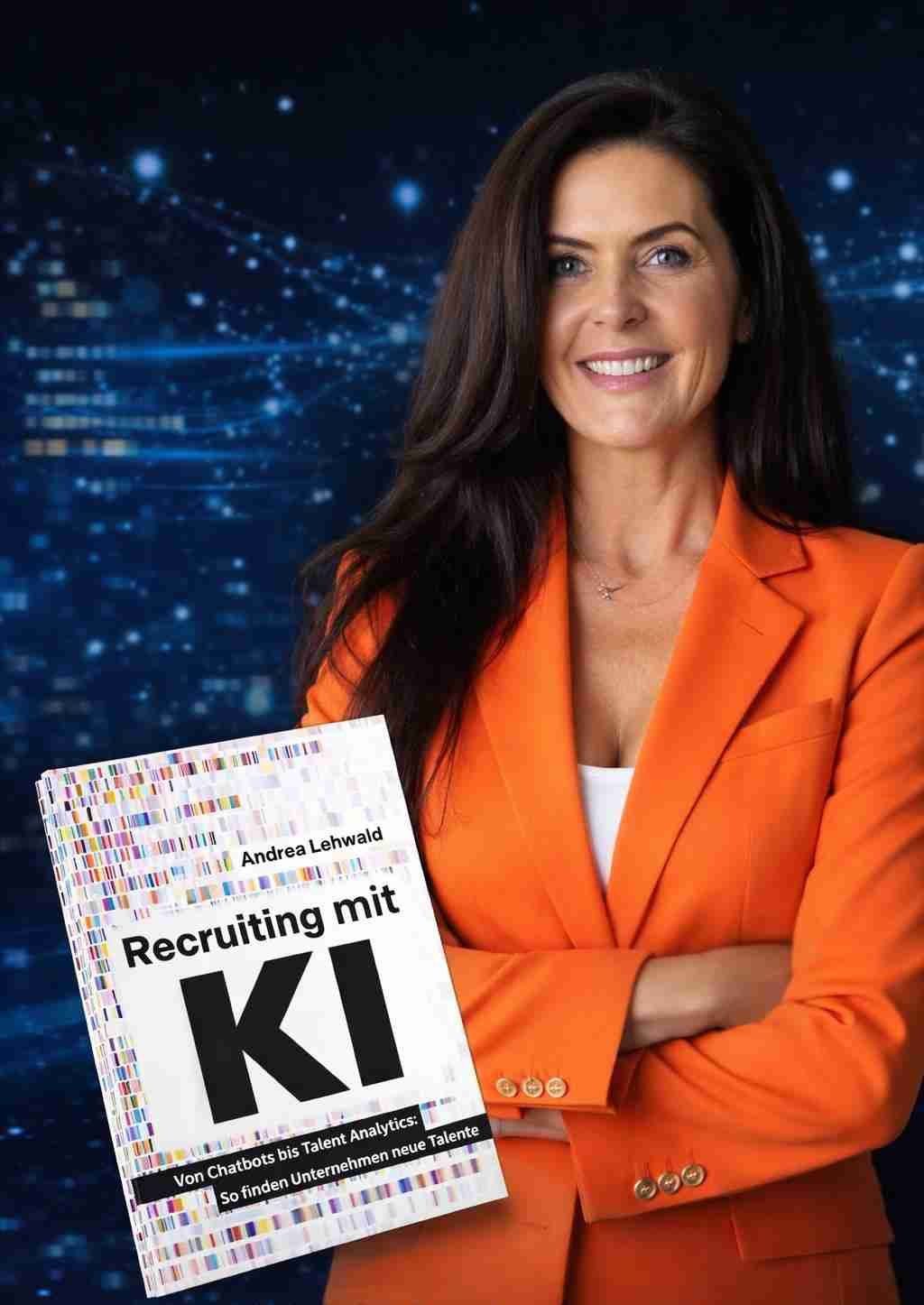 Buchcover: Recruiting mit KI